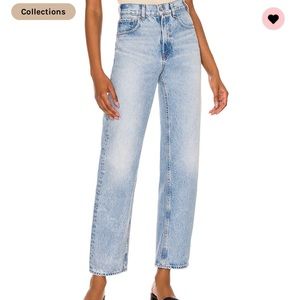 GRLFRND denim Sophia tomboy straight jeans